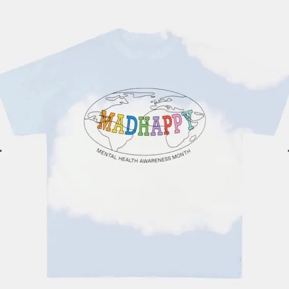 RARE Madhappy Mental Health Day Tee 2020 in Cloud
